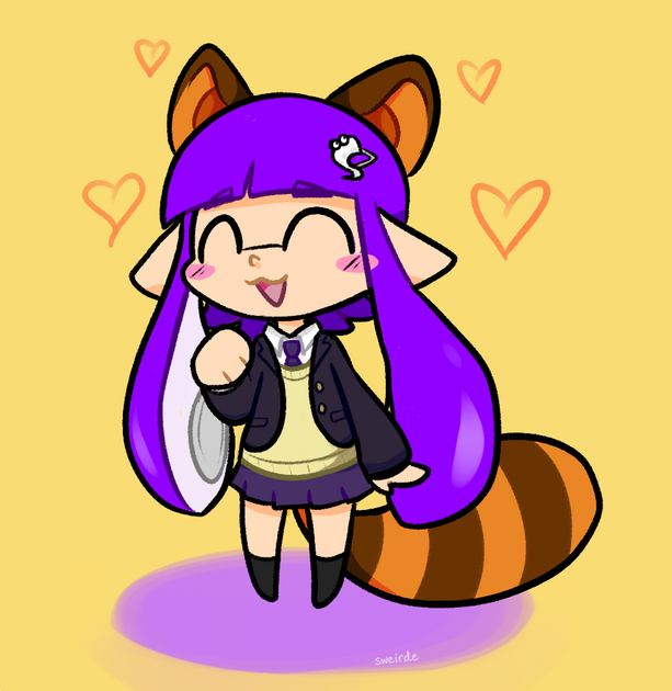 Tanooki inkling